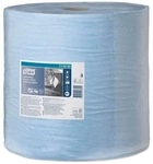 Tork W1 Putztuchrolle &raquo;Advanced 440&laquo; 3-lagig blau 750 Blatt blau, 36.9 cm