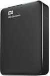 WD Tragbare Festplatte &raquo;Elements&laquo; 2,5" schwarz, 8.2x2.1x11.1 cm