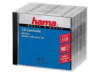 CD/DVD/Blu-ray-Leerhüllen »Jewelcase« transparent, Hama, 14x12.4x10.4 cm
