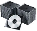 MediaRange CD-/DVD-H&uuml;llen &raquo;Slim Cases&laquo; 50 St&uuml;ck mehrfarbig, 14x12.4x0.5 cm