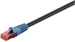 goobay Outdoor Netzwerkkabel RJ-45 Cat.6a 75.0 m schwarz schwarz