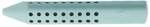 Faber-Castell Radiergummi &raquo;Grip 2001&laquo; grau, 9x1.5x1.5 cm