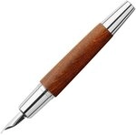 Faber-Castell Patronenf&uuml;ller &raquo;e-motion Birnbaum&laquo; braun M (mittel) braun