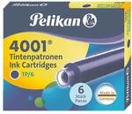 Pelikan Tintenpatronen &raquo;4001&laquo; (6 St&uuml;ck) blau