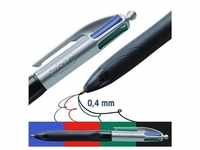 4-Farb-Kugelschreiber »4 Colours Grip Pro« blau, BIC