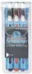 Schneider 3er-Pack Kugelschreiber &raquo;Slider Memo XB&laquo; 150293 silber