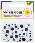 folia Wackelaugen Mix 100 St&uuml;ck