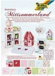 folia Motivblock MITTSOMMER 24 x 34 cm farbsortiert 270/80 g/m&sup2;