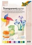 folia Transparentpapier 115 g/m&sup2; 10 Farben A4 10 Blatt mehrfarbig, 30x21 cm