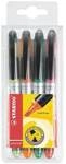 Stabilo 4er-Pack Textmarker &raquo;Navigator&reg;&laquo; gelb