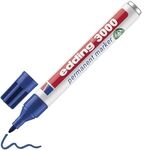 Edding Permanent-Marker 3000 Rundspitze Einzelstift blau