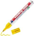 Edding Permanent-Marker 3000 Rundspitze Einzelstift gelb