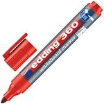 Edding Whiteboard-Marker &raquo;360&laquo; Rundspitze rot
