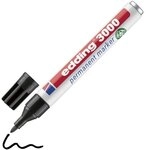 Edding Permanent-Marker 3000 Rundspitze Einzelstift schwarz