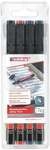 Edding 4er-Pack OHP-Marker &raquo;e-140 S&laquo; permanent schwarz