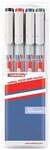Edding 4er-Pack OHP-Marker &raquo;e-152 M&laquo; non-permanent grau