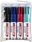 Edding 4er-Set Permanent-Marker &raquo;mini marker 0.5&laquo; grau