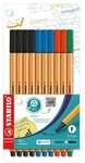 Stabilo 10er-Pack Fineliner &raquo;point 88 - Office&laquo;