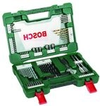 BOSCH 83-tlg. Bohrer- und Bitsatz-Set &raquo;V-Line&laquo; braun