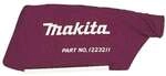 makita Staubsack f&uuml;r Bandschleifer &raquo;122591-2&laquo; rot