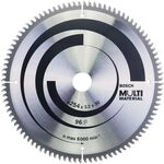 BOSCH Kreiss&auml;geblatt &raquo;Multi Material&laquo; 254,0 mm 96 Z&auml;hne grau