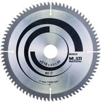 BOSCH Kreiss&auml;geblatt &raquo;Multi Material&laquo; 216,0 mm 80 Z&auml;hne grau