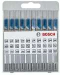 BOSCH Stichs&auml;gebl&auml;tter-Set &raquo;X-Pro Line&laquo; 10 St&uuml;ck braun