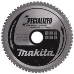 makita Kreiss&auml;geblatt &raquo;B-33984 SPECIALIZED&laquo; 185,0 mm 64 silber