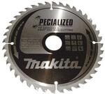 makita Kreiss&auml;geblatt &raquo;B-33174 SPECIALIZED&laquo; 185,0 mm 40 braun