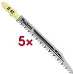 makita Stichs&auml;gebl&auml;tter &raquo;B-06460&laquo; 5 St&uuml;ck braun