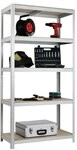 SZ Metall Schwerlastregal &raquo;Multitasker&laquo; 45 x 180 cm grau, 90x180x45 cm