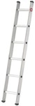 Hailo Aluminium-Anlegeleiter &raquo;S60 Profistep Uno&laquo; 6 Sprossen grau
