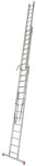 Krause Vielzweckleiter &raquo;MONTO Tribilo&laquo; 3x 14 Sprossen silber, 410 cm