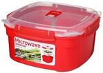 OTTO Office Mikrowellengeschirr &raquo;Dampfgarer&laquo; rot 2,4 l rot