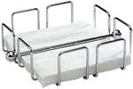 APS Serviettenhalter &raquo;Wire&laquo; 19 x 19 cm silber, 19x6.5 cm