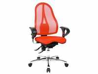 Bürostuhl »Sitness 15« mit Armlehnen rot, Topstar