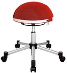 Topstar Sitzhocker &raquo;Sitness Half Ball&laquo; rot