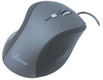 MediaRange Kabelgebundene Maus &raquo;MROS202&laquo; schwarz, 7.1x4.1x10.95 cm