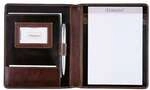 Alassio Schreibmappe &raquo;Monaco&laquo; braun, 19x23x2.5 cm