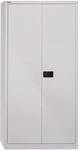 Bisley Stahlschrank mit Fl&uuml;gelt&uuml;ren &raquo;Universal&laquo; 91,4 x 195 cm Fachboden schwarz