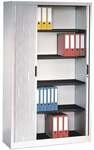 CP Stahlschrank &raquo;Omnispace&laquo; mit Rollladen 120 x 198 cm grau, 120x198x42 cm