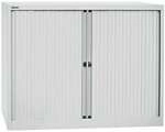 Bisley Rollladenschrank &raquo;EuroTambour&laquo; 2,5 OH 120 cm breit grau, 120x103x43 cm