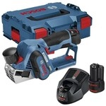 BOSCH Akku-Hobel &raquo;GHO 12V-20 Professional&laquo; + 2 Akkus + Schnellladeger&auml;t