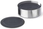 Blomus 6-tlg. Untersetzer-Set &raquo;LARETO&laquo; 11,2 cm schwarz