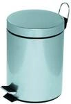 Alco M&uuml;lleimer 20 Liter mit Trittmechanik silber, 29.5x45.5 cm