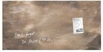 Sigel Glas-Magnettafel &raquo;Artverum Used Bronze&laquo; GL267 braun
