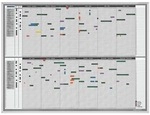 Magnetoplan Planungstafel f&uuml;r 2x 35 Personen