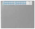 Durable Schreibtischunterlage 65x52 cm grau