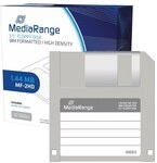 MediaRange 10er-Pack Disketten &raquo;MR200 MF-2HD&laquo; grau