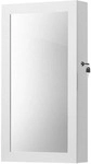 Songmics Schmuckschrank mit Spiegel h&auml;ngend, 37x67x1.05 cm